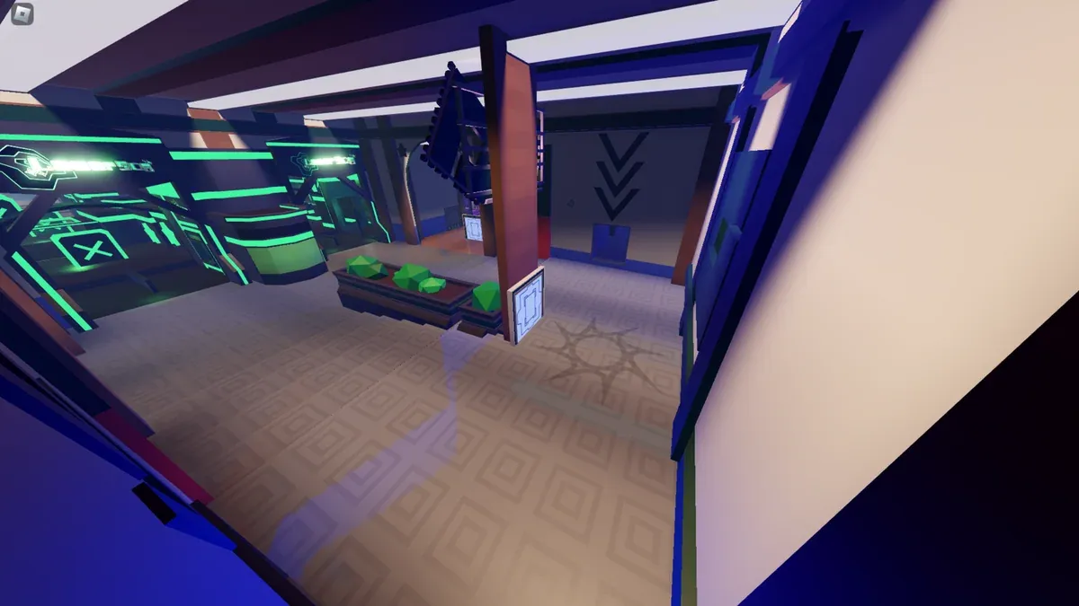 Crossroads — Hub and Location Guide cover featuring ROBLOX Mall from PHIGHTING!